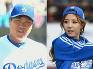 女子アナのぺ・ジヒョン＆メジャーリーガーのリュ・ヒョンジン、熱愛認める
