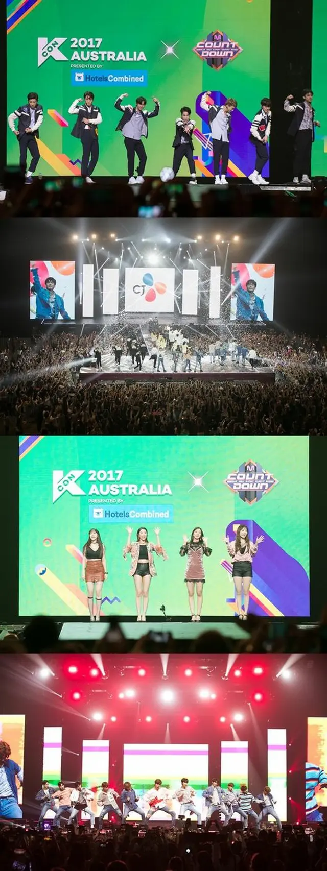世界最大級の韓流イベント「KCON」の2017年最後のステージが、オーストラリア・シドニーで大盛況にうちに終わった。（提供:OSEN）