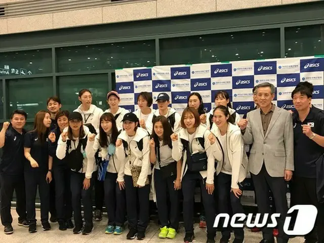 “世界選手権アジア予選4連勝”韓国女子バレーボール代表チーム、26日帰国（提供:news1）