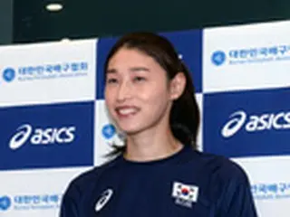 ＜女子バレー＞キム・ヨンギョン、「これからが新しいスタート…もっとよくなるという期待感」