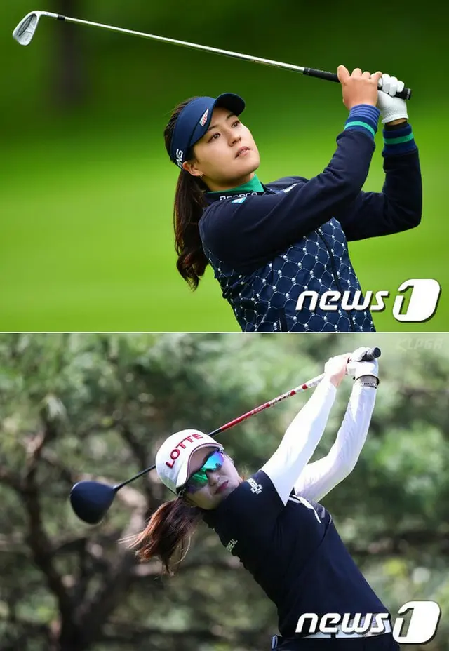 韓国の女子プロゴルファー、チョン・インジ（23）とチェ・ヘジン（18）が日本ナショナルタイトルに挑戦状をたたき付けた。