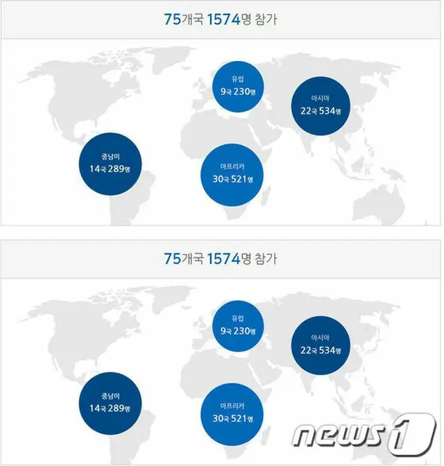 2018年平昌（ピョンチャン）オリンピックの公式ホームページ（HP）に日本列島とサハリンのない世界地図が掲載され、物議を醸している。（提供:news1）