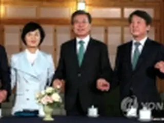 文大統領と与野党４党　安保協議体の設置で合意＝共同声明発表