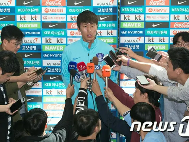 初めて代表チームに選抜された男子サッカー韓国代表のDFソン・ジュフン（23、リーグ・アルビレックス新潟）がヨーロッパ遠征を控え、意気込みを語った。