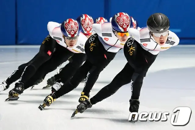 ＜ショートトラック＞韓国代表チーム、2次W杯の予選も順調（提供:news1）