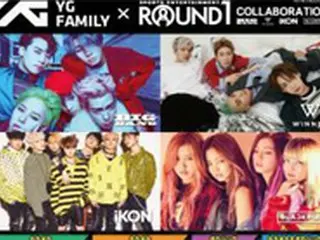 「BIGBANG」「WINNER」「iKON」「BLACKPINK」などYG FAMILYアーティストとROUND1のコラボキャンペーン決定！