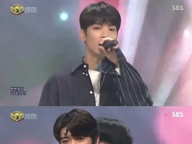 15日に放送されたSBS「人気歌謡」で、「NU’EST W」がカムバックステージを披露した。(提供:OSEN）