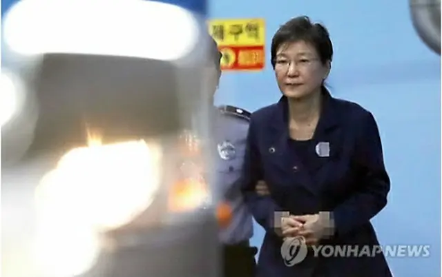 朴槿恵被告＝（聯合ニュース）