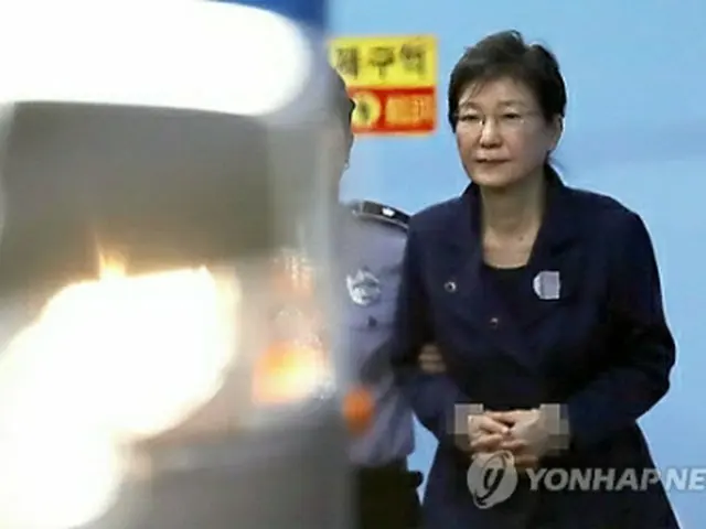 朴槿恵被告=(聯合ニュース)