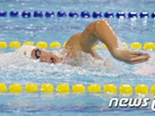＜水泳＞パク・テファン、400メートル自由形優勝で全国体育大会3冠王達成