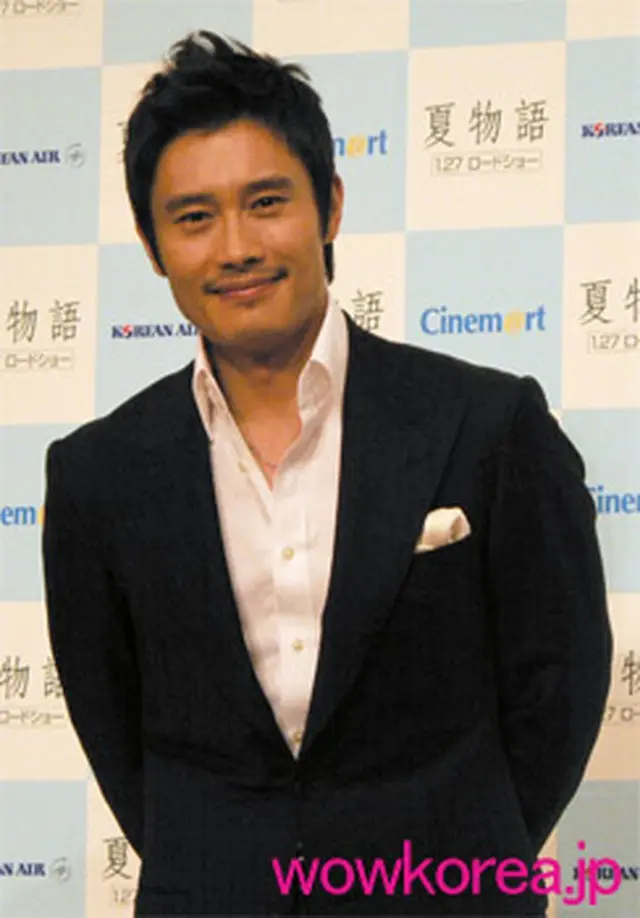 写真＝今年1月、『夏物語』PRで来日した際のイ・ビョンホン
