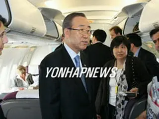就任後の所感明かす潘基文事務総長