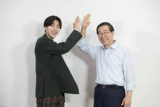 ジコ（Block B）に自らインタビューしたソウル市長 「ファンになりそうだ」（提供:news1）