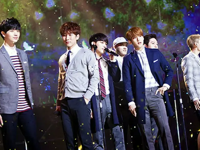 人気アイドルグループ「BTOB」が、4冠を達成した。（写真提供:osen)