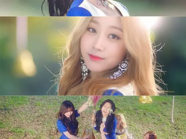 「LOVELYZ」のニューアルバムのタイトル曲「Twinkle」のミュージックビデオのティーザーが公開された。（提供:OSEN）