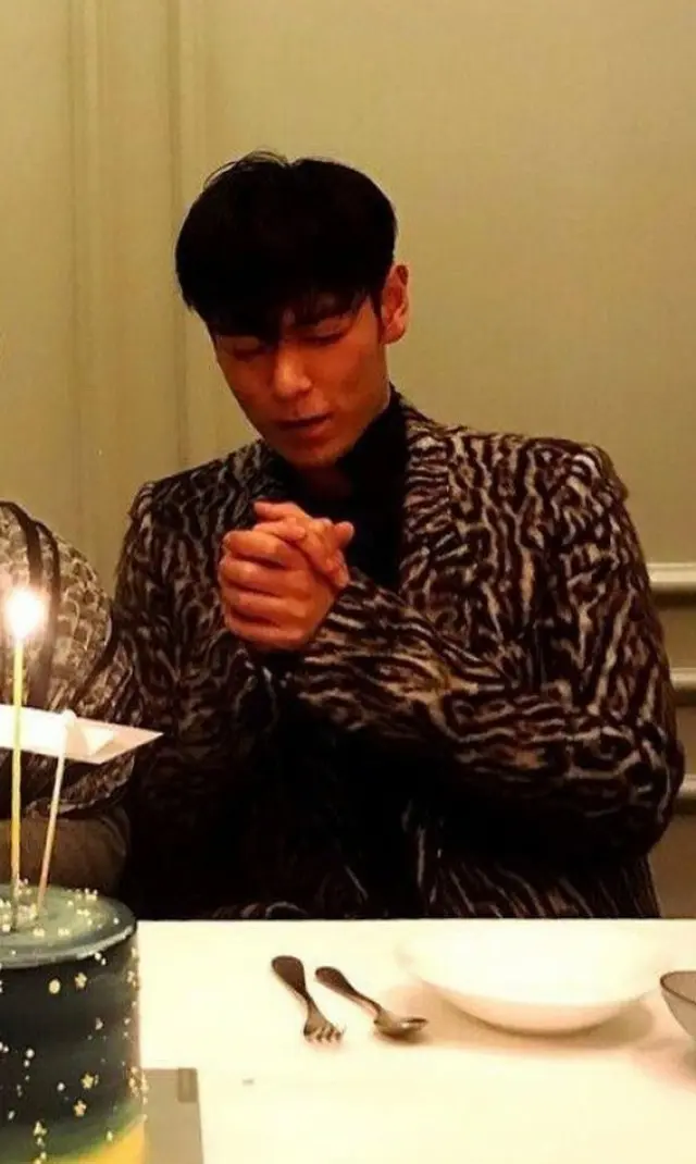 30歳の誕生日を迎えた韓国アイドルグループ「BIGBANG」T.O.Pの近況が公開された。（キャプチャー）