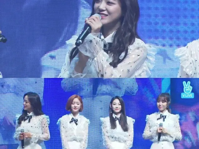 韓国ガールズグループ「gugudan」がショーケースでファンとの時間を楽しんだ。(提供:news1)