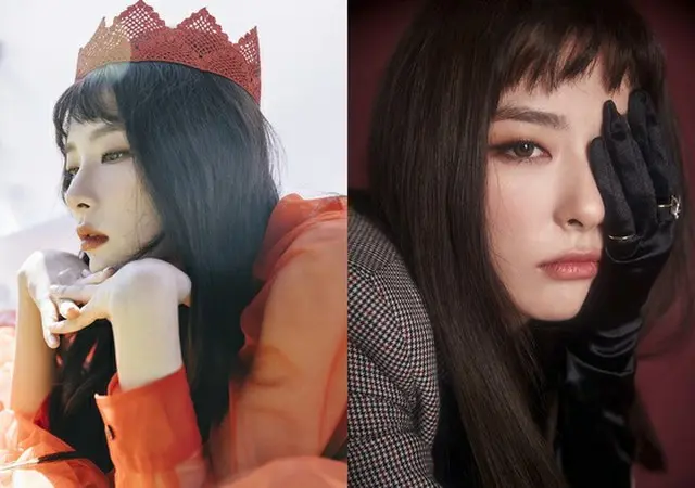 「Red Velvet」は9日、スルギの新たな変身をおさめたティザーイメージと共に、ニューアルバムに収録されたディスコ風のダンス曲「Look」の音源一部を公開した。（提供:news1）