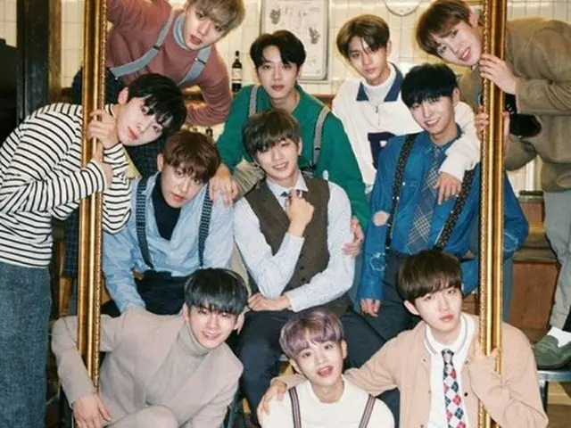 韓国アイドルグループ「Wanna One」がデビュー101日でミリオンセラーを達成したことがわかった。（提供:OSEN)