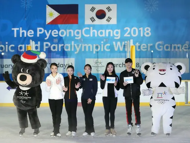 平昌組織委、比フィギュアスケート有望選手と”友情のドリームプログラム”を進行（提供:news1）