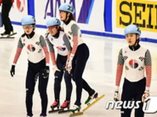 ＜ショートトラック＞韓国女子代表、4次W杯3000メートルリレー準決勝進出