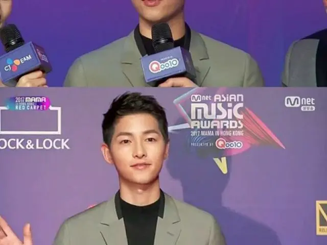 韓国俳優ソン・ジュンギが、「2017MAMA」で「新婚を楽しむことも大事だ」と語った。（提供:OSEN）