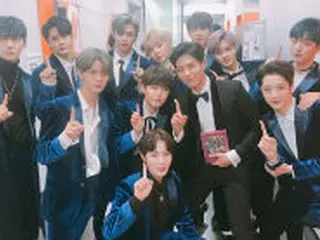 「Wanna One」×パク・ボゴム、「2017 MAMA in JAPAN」でパチリ