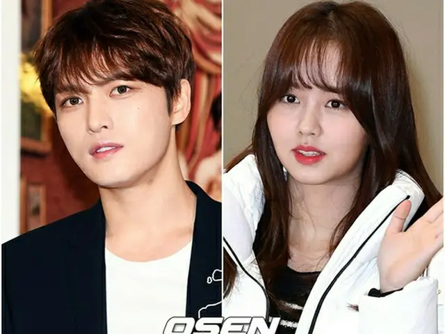 韓国の人気グループ「JYJ」キム・ジェジュン（31）、女優キム・ソヒョン（18）らが大韓民国韓流大賞のトロフィーを手にする。
