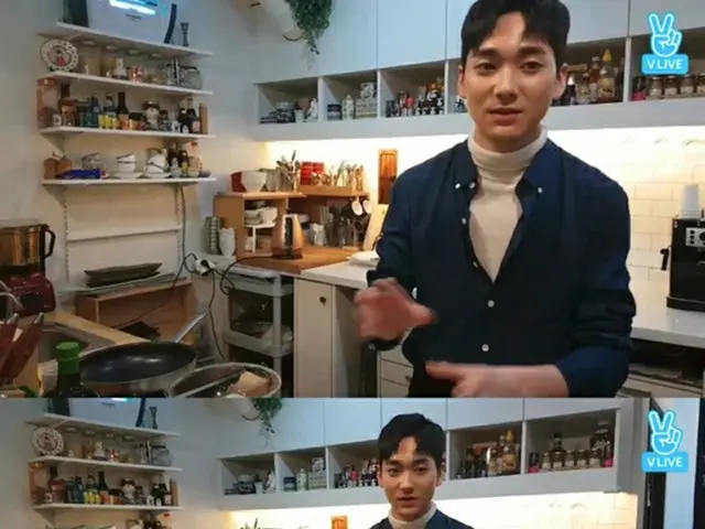 韓国ボーイズグループ「NU‘EST W」メンバーのアロンが、料理に挑戦した。（提供:news1）