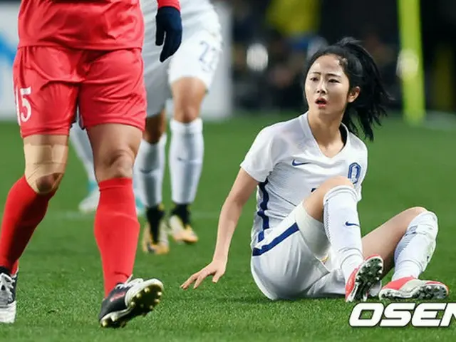 ＜女子サッカー＞韓国代表、北朝鮮に1-0で破れる…（提供:OSEN）