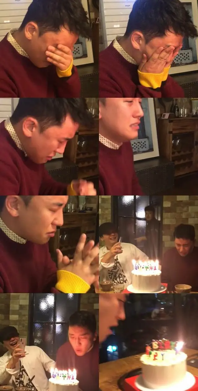 韓国・YGエンターテインメントのヤン・ヒョンソク代表（48）が「BIGBANG」V.I（スンリ、27）の誕生パーティー現場を公開した。（提供:OSEN）
