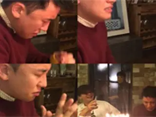 V.I（BIGBANG）、YG代表のサプライズ誕生会に涙…感動で言葉失うV.Iに「かわいい」