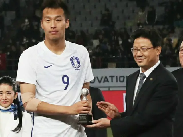 ＜EAFF E-1選手権＞得点王の韓国キム・シンウク 「監督がダメになりかけた僕を助けてくれた」