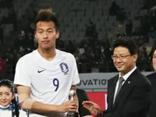 ＜EAFF E-1選手権＞得点王の韓国キム・シンウク 「監督がダメになりかけた僕を助けてくれた」