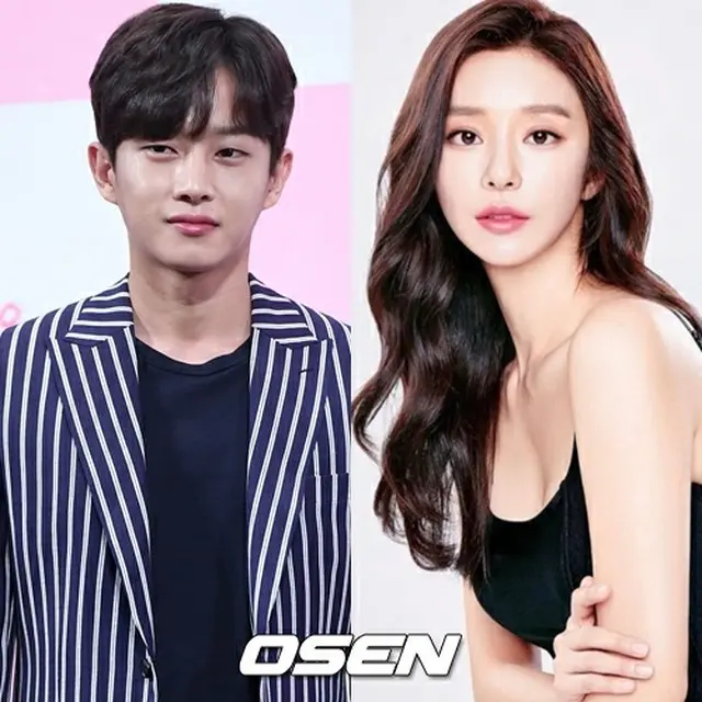 韓国俳優キム・ミンソクとモデルのイ・ジュビン側が「お互いに親しいのは事実だが、交際している関係ではない」と公式立場を出した。（提供:OSEN)