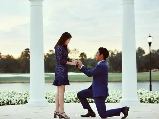 韓国のプロゴルファー、アン・ビョンフン（26、CJ大韓通運）が婚約した。（提供:news1）