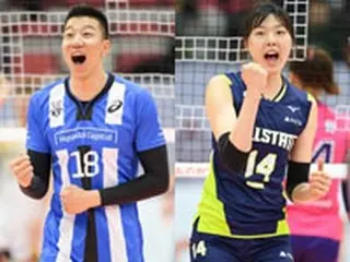 ＜バレー＞シン・ヨンソク＆ヤン・ヒョジン、Vリーグオールスター戦の男女得票数1位に