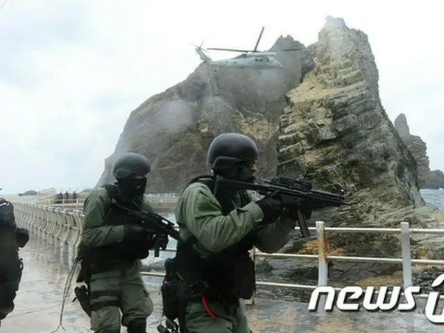 韓国海軍は28日から2日間、独島（ドクト/日本名:竹島）に外部勢力が侵入するのを防ぐための定例訓練を実施すると明らかにした。