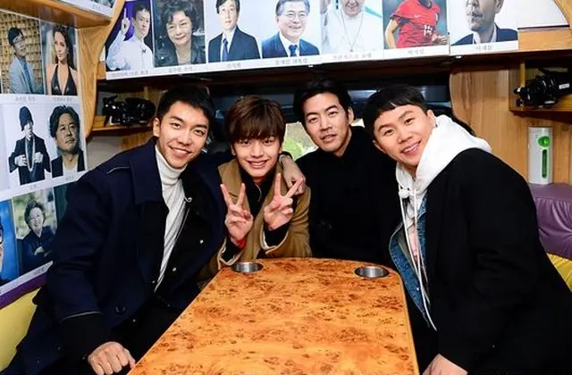 SBS「執事部一体」の制作陣は「若者4人組」の末っ子、ユク・ソンジェの早い回復を願った。（写真提供:OSEN)