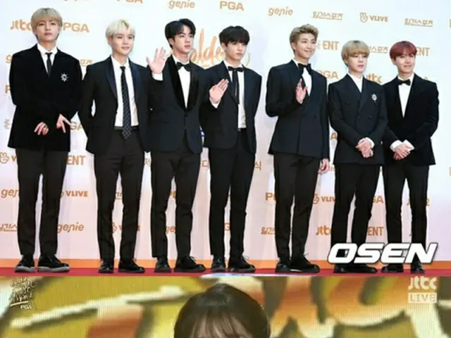「ゴールデンディスク」IU（アイユー、24）と「防弾少年団」が異見の余地なく大賞の主人公となった。