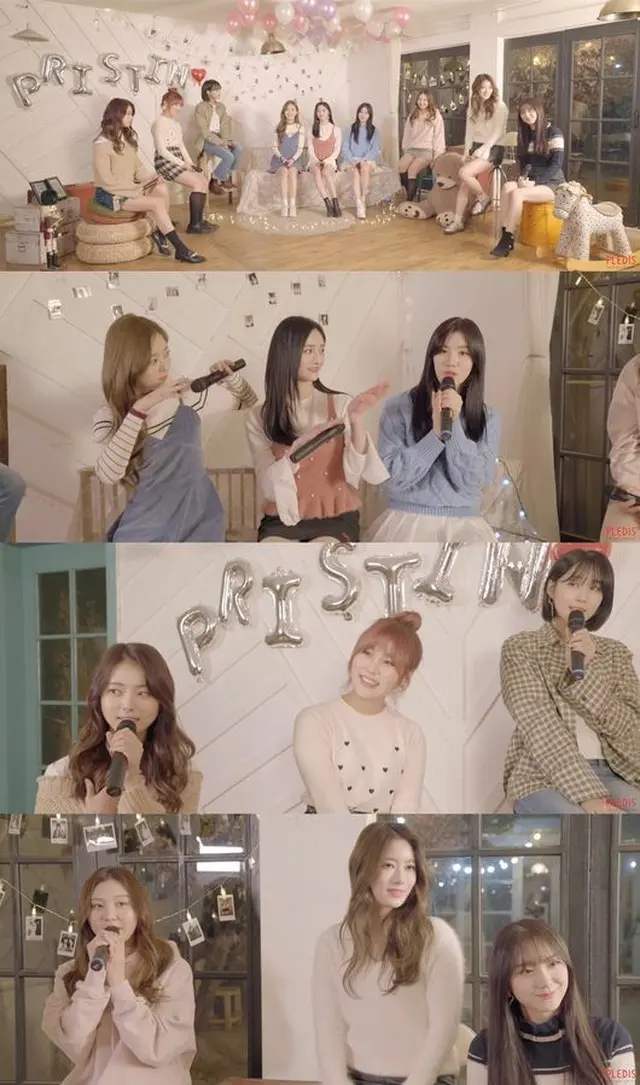 ガールズグループ「PRISTIN」がスペシャル映像をサプライズ公開し、話題を集めた。（提供:OSEN）