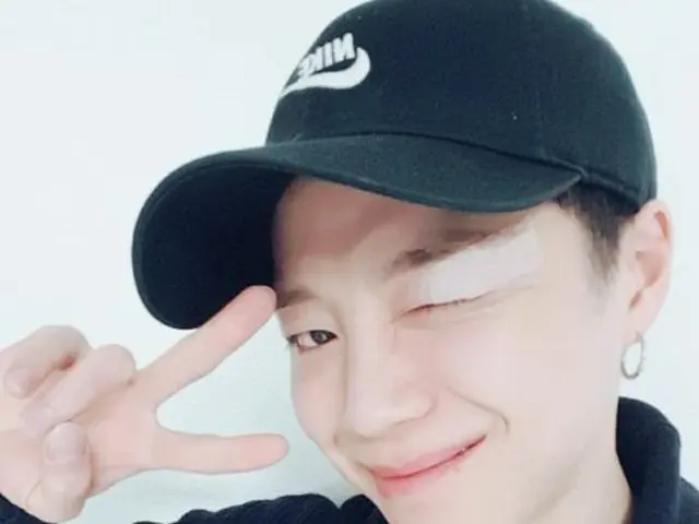 「BIGFLO」ウィジン、瞼（まぶた）を15針縫う怪我も回復報告「心配かけて申し訳ない。健康管理に留意する」（提供:OSEN）