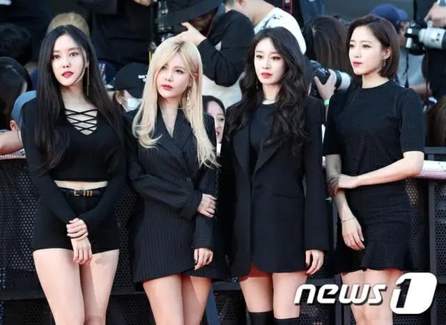 韓国ガールズグループ「T-ARA」のメンバー4人が、前所属事務所MBKエンターテインメントが提出した商標出願に対して、反対意思の情報書を提出したことがわかった。（提供:news1）