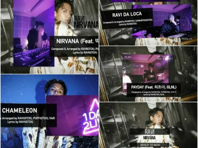 「VIXX」ラビが2ndミックステープアルバム「NIRVANA」のハイライトメドレーを公開し、注目を集めている。（提供:OSEN）