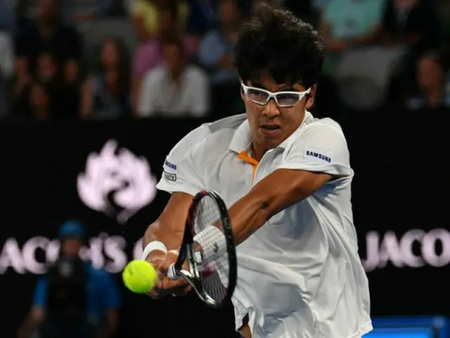 ＜テニス＞チョン・ヒョン、ジョコビッチを撃破＝韓国選手初のメジャー大会8強進出（提供:news1）