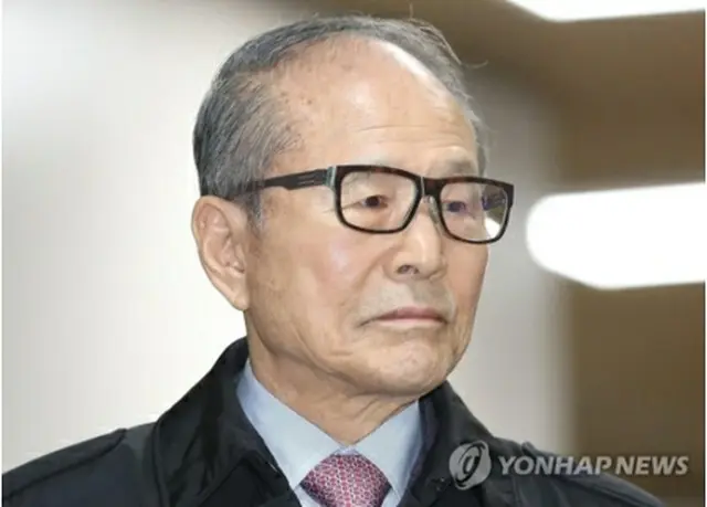 李元大統領の実兄で元国会議員の李相得氏＝（聯合ニュース）