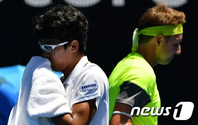 ＜テニス＞“韓国人初のメジャーベスト4”チョン・ヒョン、ファンに向け「金曜日（準決勝）に会いましょう」