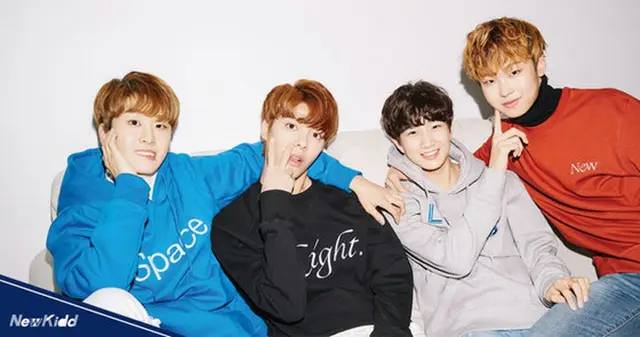 韓国新人アイドルグループ「Newkidd」のユニット「Lemme Spoil u」チームのアルバム「少年が愛する時」が25日に発売される。（提供:OSEN）