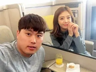 新婚の“メジャーリーガー”リュ・ヒョンジン＆ペ・ジヒョンアナ、一緒に米国行き