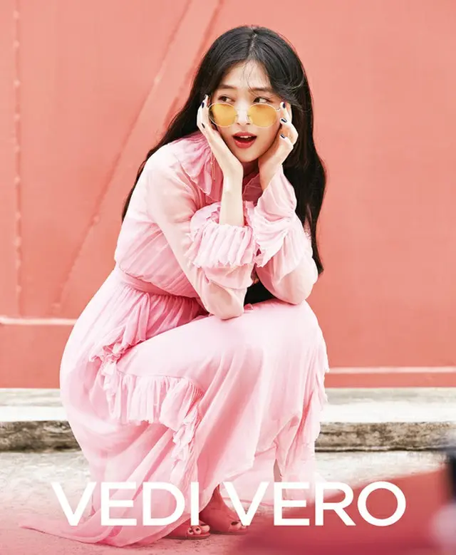 ソルリ、人気サングラスブランド「VEDI VERO」の新ミューズに抜てき（提供:news1）